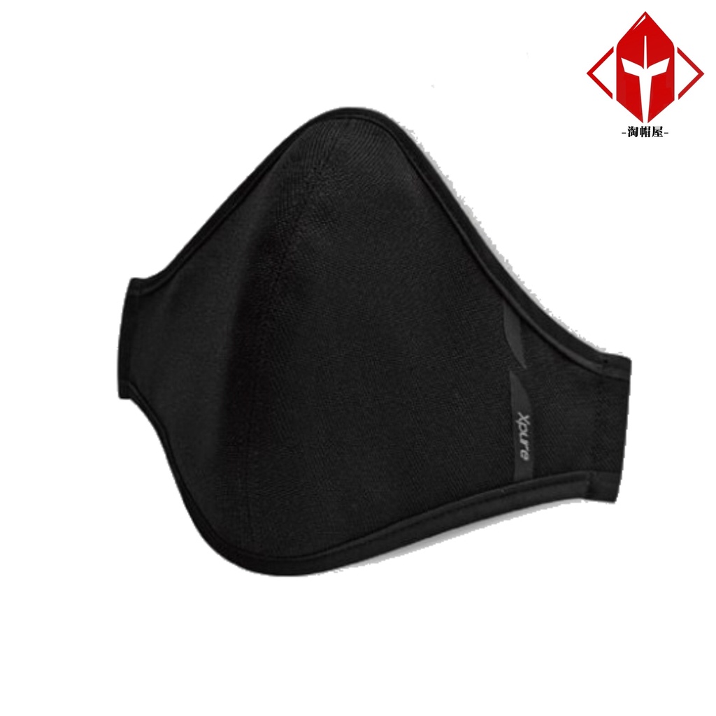 Xpure 淨對流 抗霾布織口罩 - All-fit款 G3 黑色 可水洗 抗PM2.5 口罩 多尺寸可選