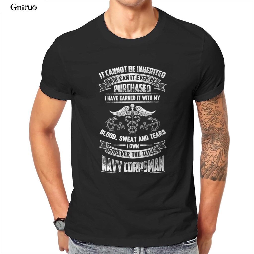 批發海軍陸戰隊 - 海軍陸戰隊 - 我自己的標題中性三混 T 恤哥特式夏季嘻哈韓式男士 103381