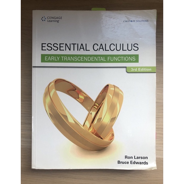 Essential Calculus Early Transcendental Functions 微積分 原文書