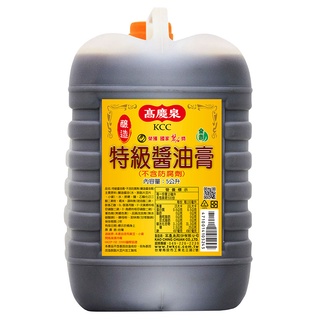 高慶泉 特級醬油膏5L 不含防腐劑(公司直售)