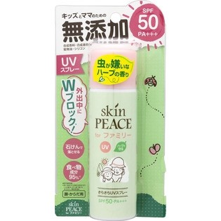 日本skin PEACE無添加 UV防蟲防曬噴霧