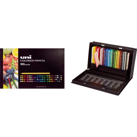 三菱鉛筆 uni color 彩色鉛筆 100色組 UC100C 72色組 UC72C 三菱鉛筆 uni color 彩色鉛筆 100色組 UC100C 72色組 UC72C