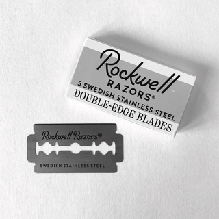 加拿大 Rockwell 雙刃刀片(5片/盒) 傳統刮鬍刀 安全刮鬍刀