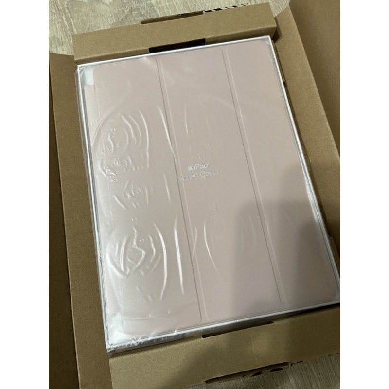 全新APPLE 蘋果 原廠 iPad 9.7 Smart Cover 保護套 - 粉沙色