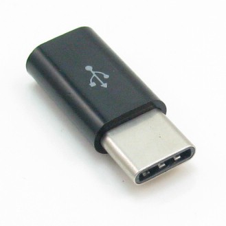 Type C轉接頭 讓Micro USB傳輸線 轉成Type-C充電傳輸線 Micro USB母轉Type-C公