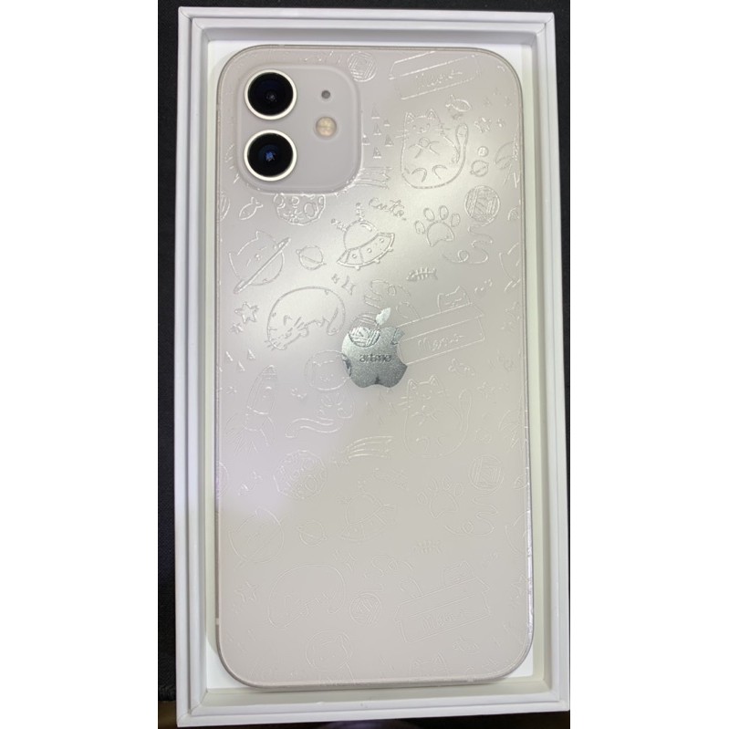 iPhone 12 64G 白色 近全新 保固內 二手機