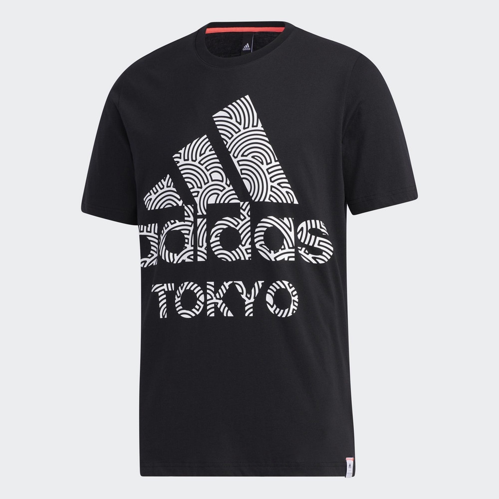 ADIDAS TYO SS TEE M 男短袖上衣 GD5006 黑