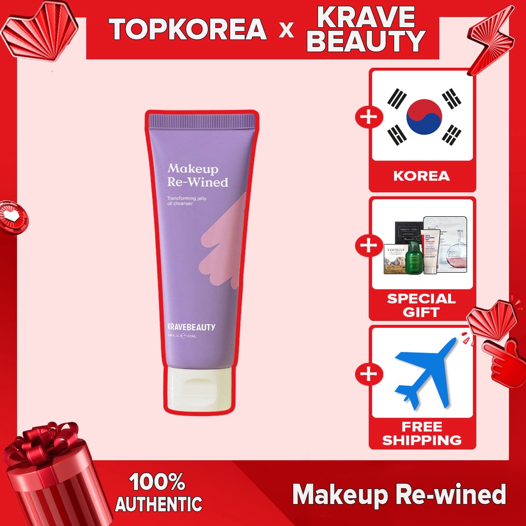 ★Krave Beauty★ Makeup Re-wined 100ml / TOPKOREA / Shipping f