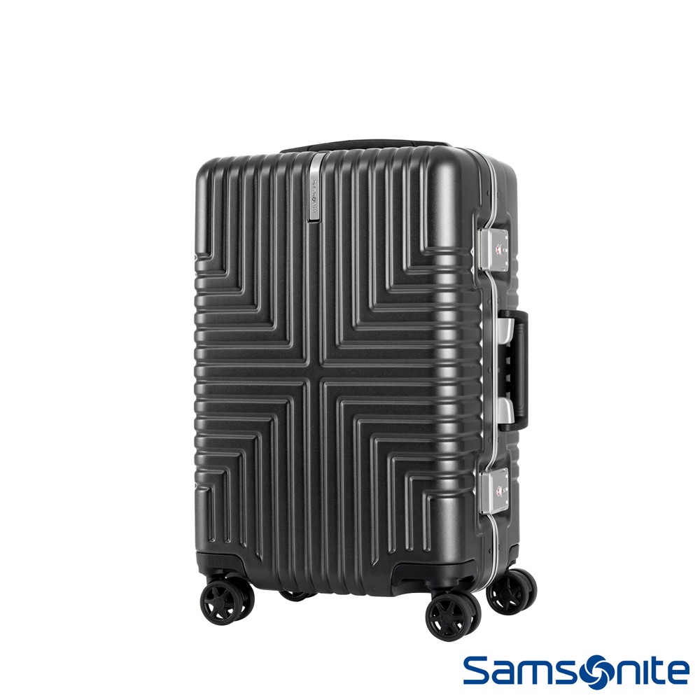Samsonite新秀麗 20吋Intersect 高質感PC鋁框硬殼TSA登機箱(多色可選)