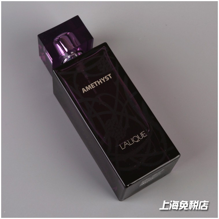 ~熱銷~新款正品Lalique AMETHYST黑水晶紫水晶黑莓女士香水100ML