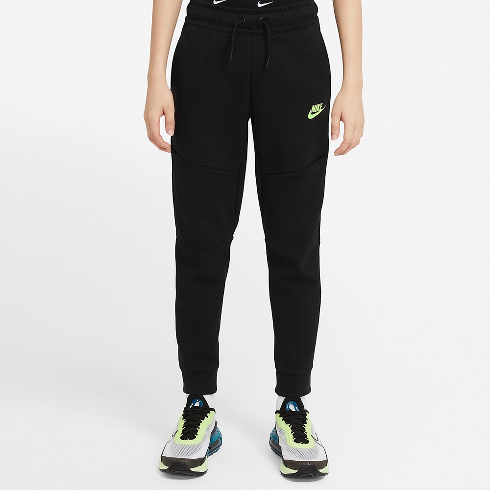 Nike B NSW TCH FLC PANT 男童 黑 運動 健身 訓練 長褲 CU9213-011