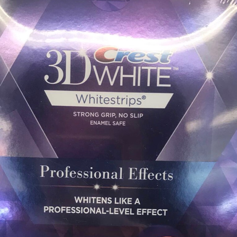 Crest 3D White 美白牙齒貼片