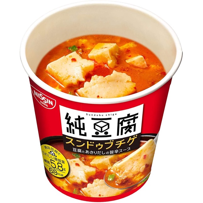| 現貨+預購 |日本 日清 NISSIN 低糖 減醣 韓式 純豆腐 海鮮湯 豆腐湯 16g スンドゥブチゲ