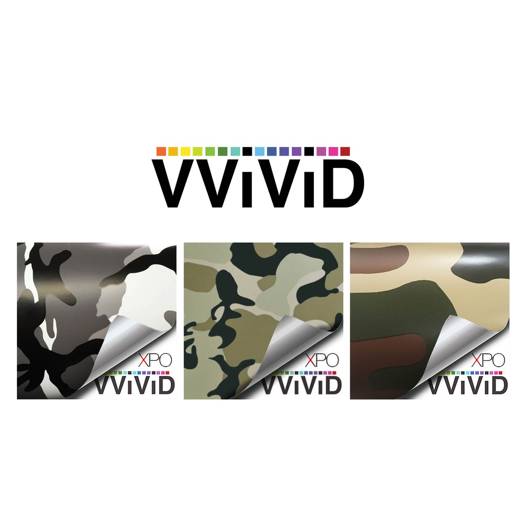 現貨 VVIVID 加拿大 迷彩系列 鑄造膜 改色膜 膜彩貼膜 貼膜 包膜 膜料 汽車貼膜 汽車包膜 包膜材料 車身貼膜