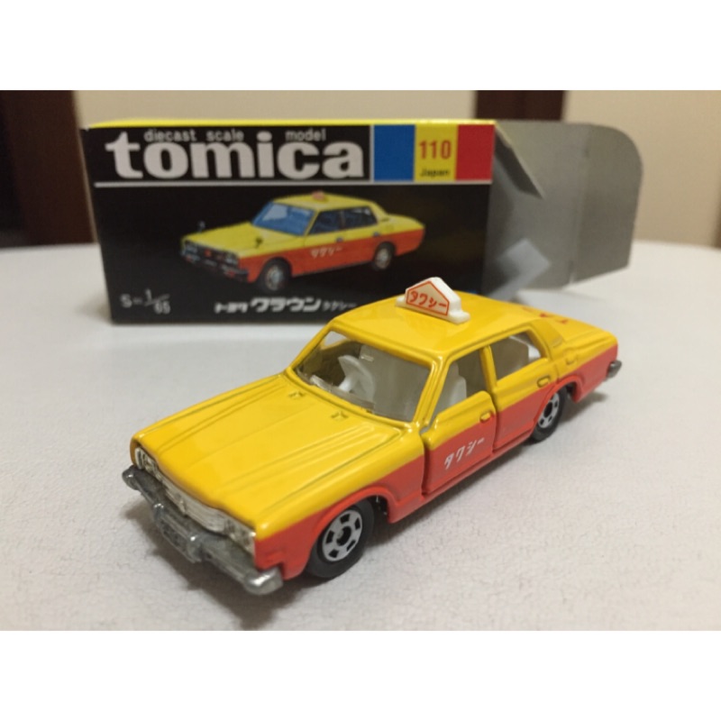 Tomica 黑盒復刻#110-TOYOTA CROWN計程車