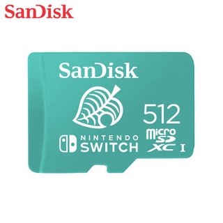 SanDisk 任天堂 Switch 專用 記憶卡 V30 U3 C10 A1 100MB/s 限定塗裝款 512GB