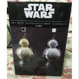 稀有日版 SEGA 景品 星際大戰 金色 BB8 STAR WARS 最後的武士 存錢筒 貯金箱