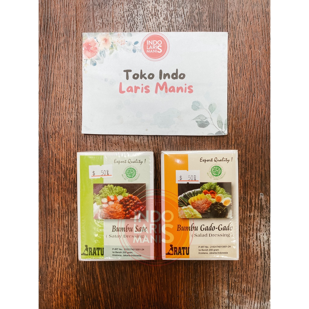 TILM 印尼 RATU BUMBU SATE & GADO GADO 沙嗲醬 200gr