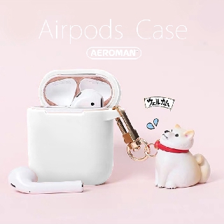 airpods pro 保護套 柴犬 總柴 防疫 赤柴 日本 黑柴犬 白柴犬 科基 科基犬 柯基狗 法鬥 鬥牛犬 貓