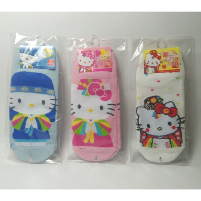 韓國 正版 hello kitty女襪 短襪 三麗鷗