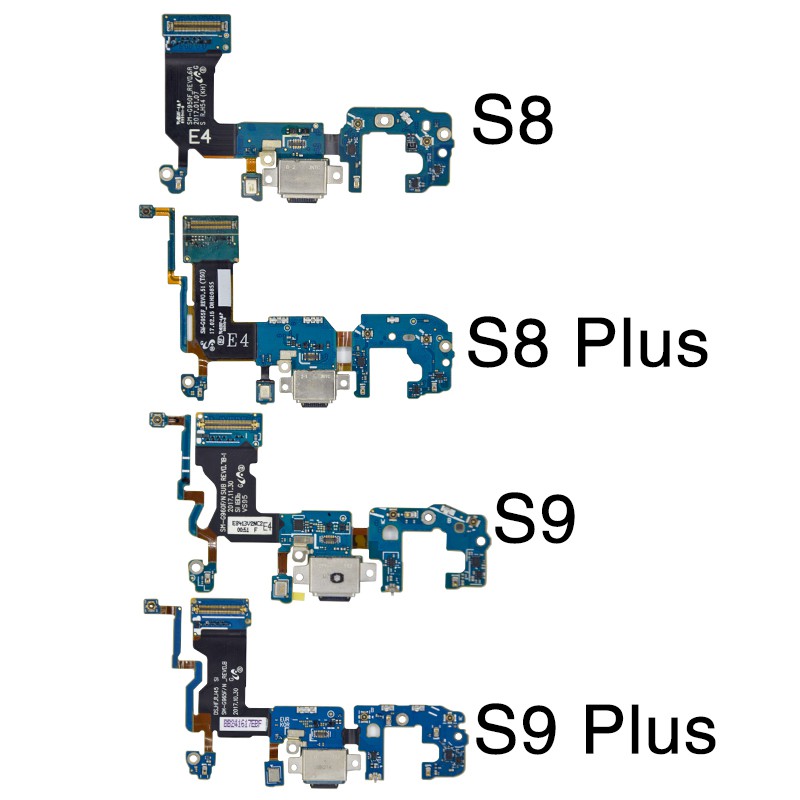 適用三星 S8 Plus USB尾插充電小板 S9 +送話器