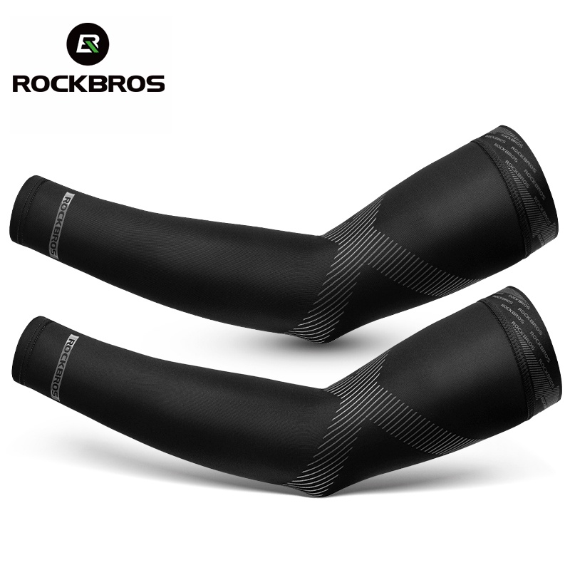 Rockbros 1 防曬袖冰絲夏季手臂套男女防紫外線手臂護罩駕駛騎行臂袖
