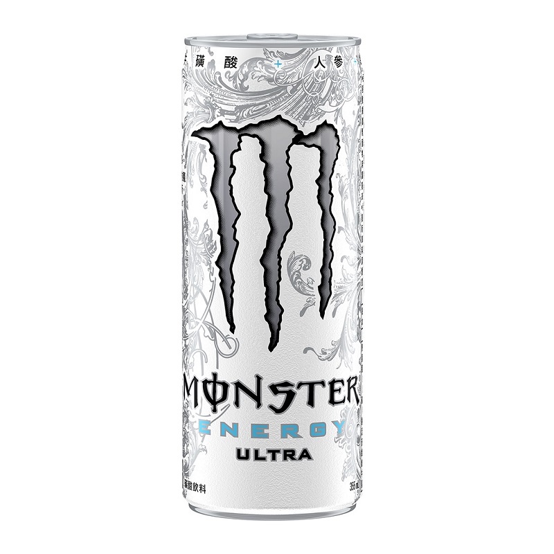 Monster白魔爪 能量碳酸飲料(超越)[箱購] 355ml x 24【家樂福】