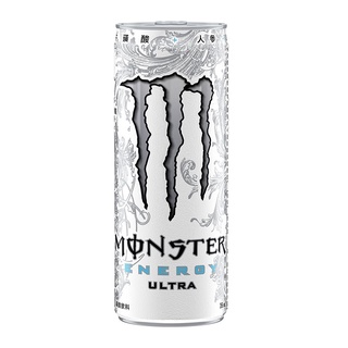 Monster白魔爪 能量碳酸飲料(超越) 355ml x 4【家樂福】