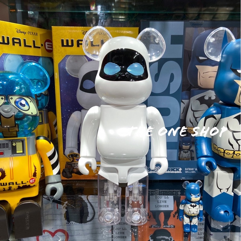 TheOneShop BE@RBRICK WALL•E 瓦力 EVE 伊芙 WALL E 庫柏力克熊 400%