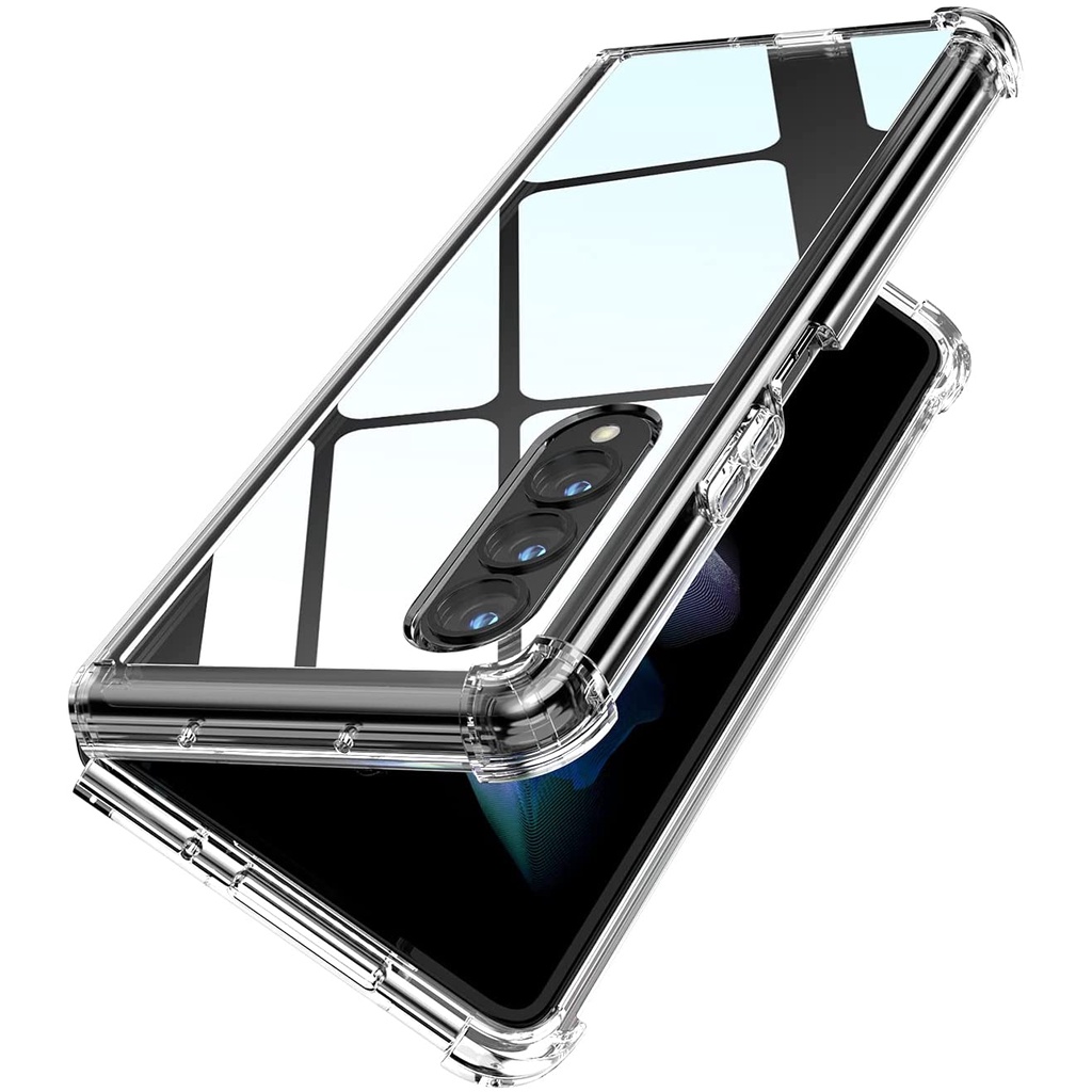 SAMSUNG 三星 Galaxy Z Fold 4 3 Fold3 Fold4 5G 防震保護透明保護套硬質透明保護殼