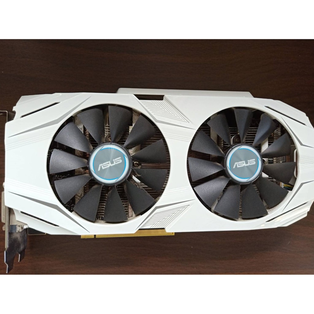 華碩 DUAL-GTX1060-O6G(雪原豹) 雙風扇 GTX 1060 6G 二手