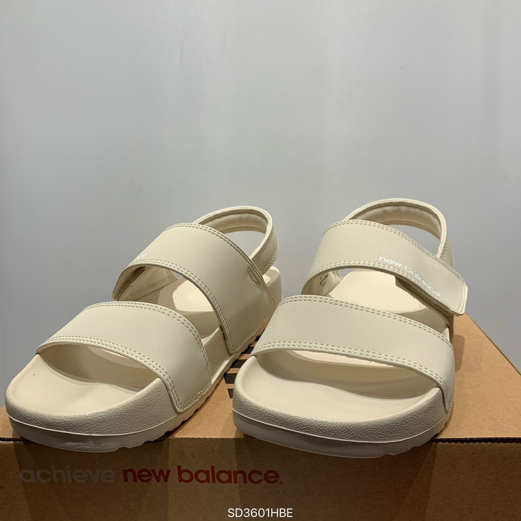 New Balance 女款 韓版 奶茶色 涼拖鞋 SD3601HBE