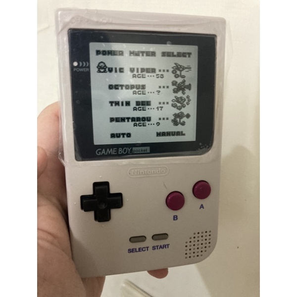 正日版 Gameboy Pocket 元祖機配色 遊戲掌機 （主機 gbp 代改