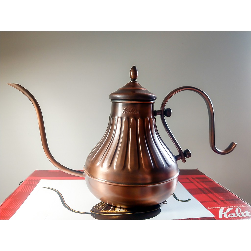 Kalita pot 900 經典 浮雕版 細口 銅壺 銅製 手沖 日本製 原廠公司貨