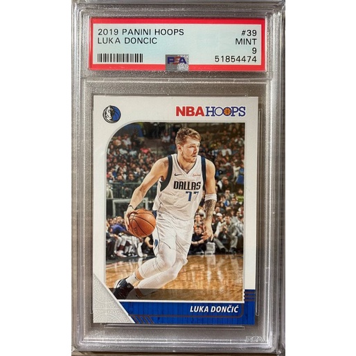 Luka Doncic 2019 Panini Hoops PSA 9