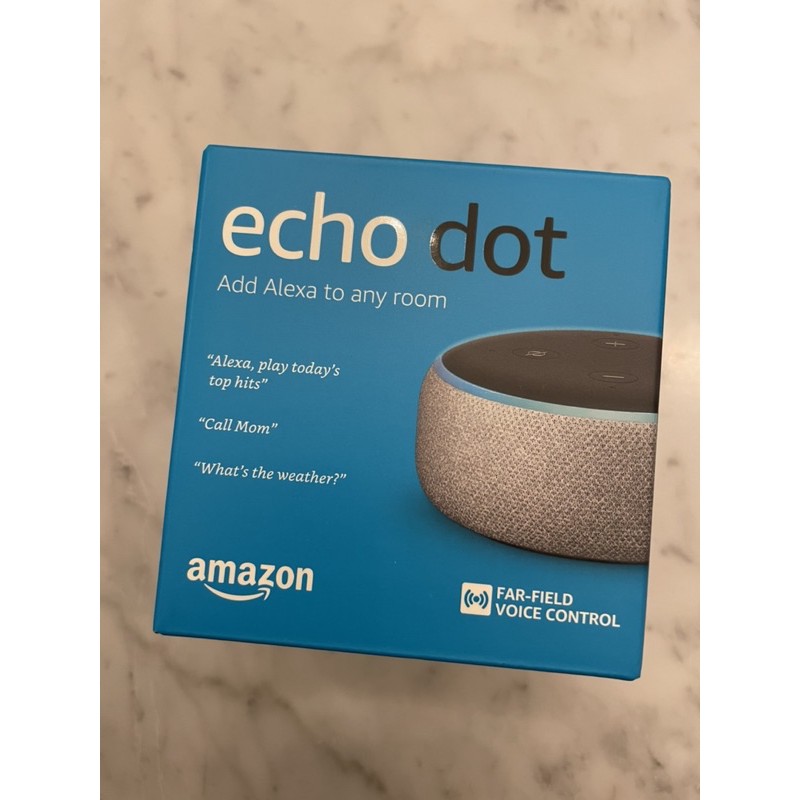 Amazon Echo Dot Gen 3全新第三代 （灰）