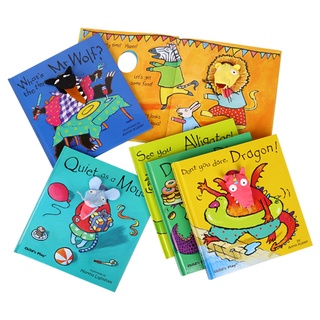 適合0-3歲互動! 美國進口正版童書 Child 's Play 指偶書6冊點讀版 盒裝 免運可刷卡