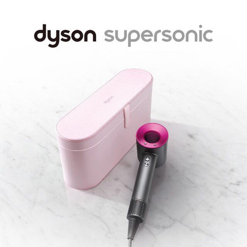 Dyson supersonic 櫻花粉盒+吹風機 套裝