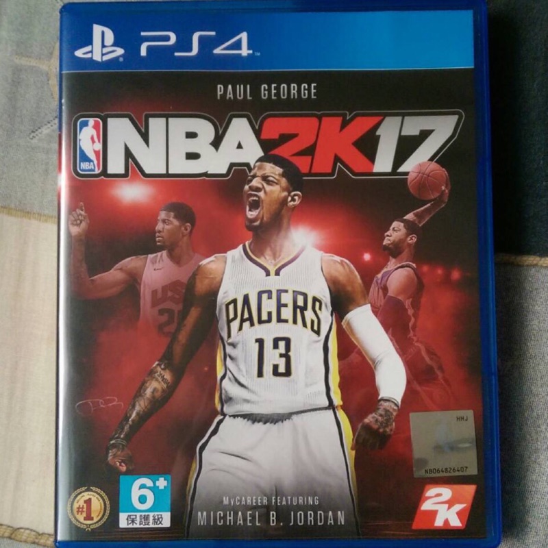 PS4 NBA 2K17遊戲片