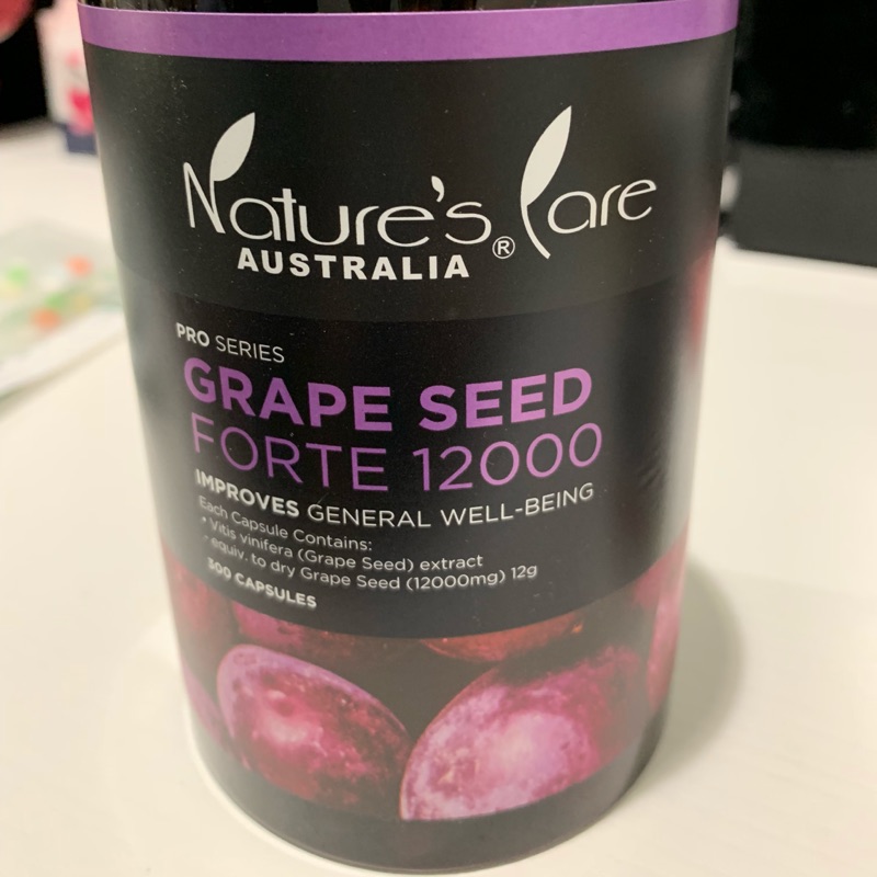 澳洲品牌葡萄籽Nature’s care 12000mg