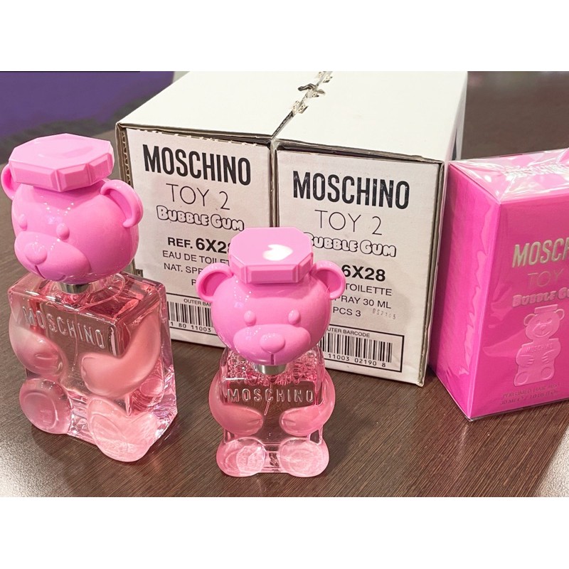 Moschino 熊心未泯2 泡泡熊女性淡香水 沐浴露 髮香水 蝦皮購物