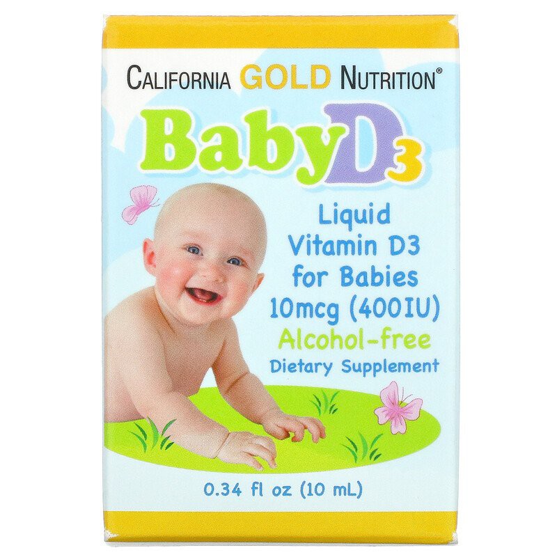 🇺🇸👶🏻現貨供應👶🏻 ✅ California Gold Nutrition Baby d3 維他命維生素D3