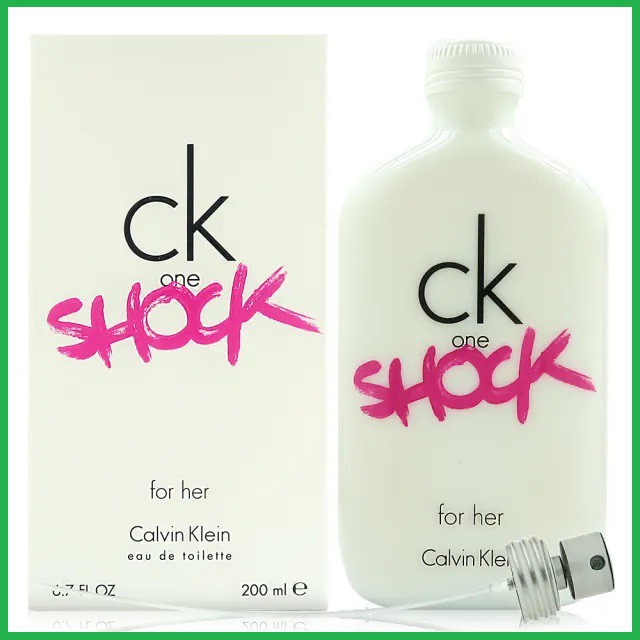 Calvin Klein ck one SHOCK 女性淡香水 200ML/ 100ML