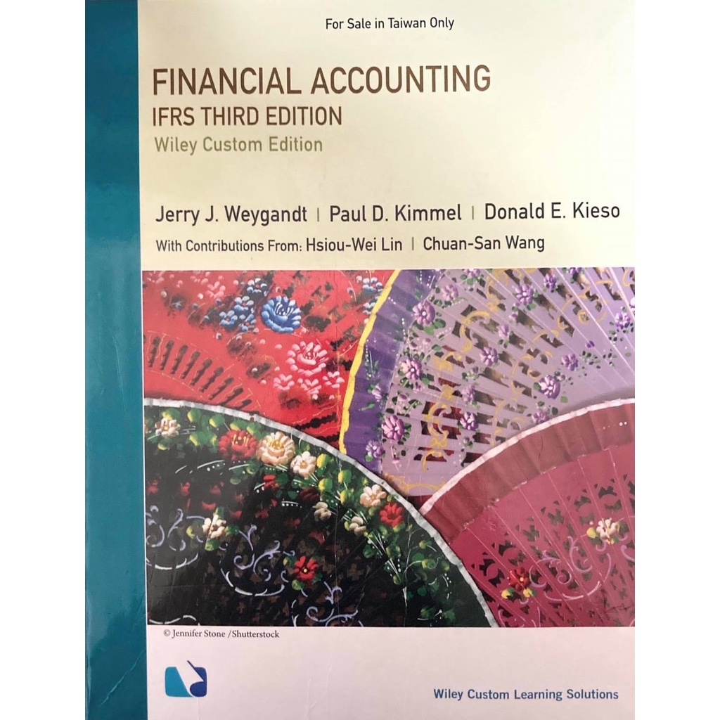 Financial Accounting IFRS Third Edition 會計學原文書