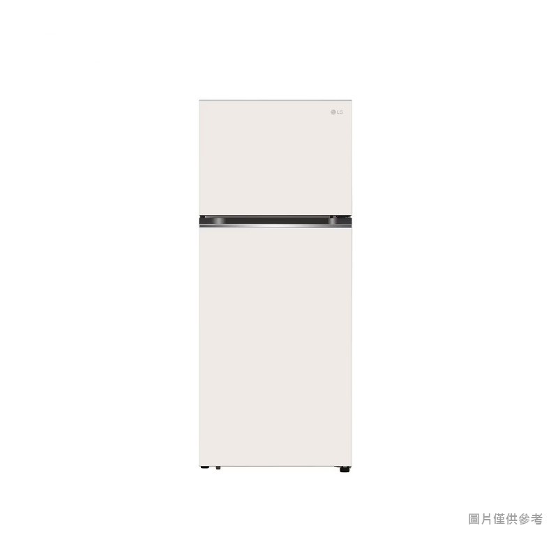 LG樂金 GN-L372BEN 375L智慧變頻雙門冰箱 香草白 (含標準安裝) 大型配送