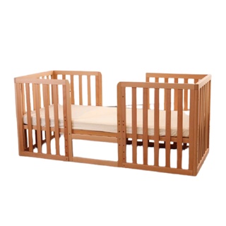 【寶寶好床】亞丁成長 ❤ 櫸木大床 櫸木色 嬰兒床(限宅配) 採用高級歐洲木製成 原價18800大特價只要8999！