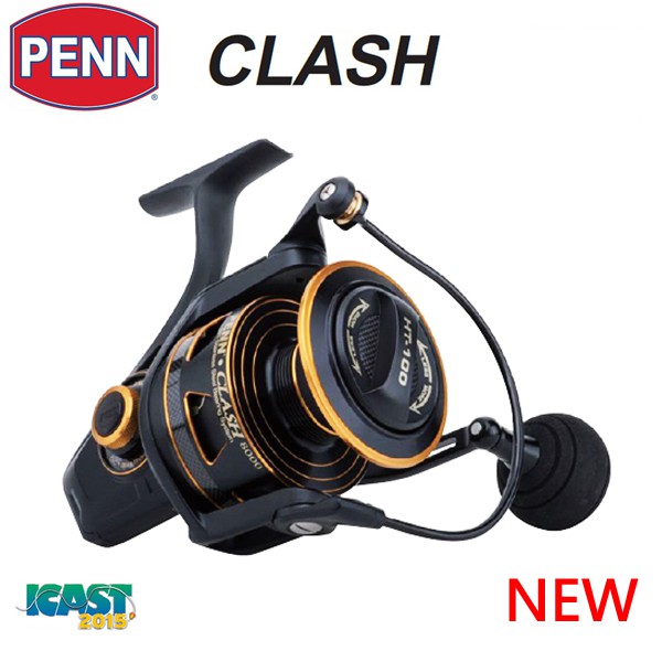 中壢鴻海釣具《PENN》 CLASH  (9培林) 強力捲線器