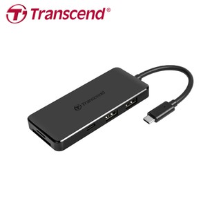 Transcend 創見 HUB5C 六合一集線器 SD microSD 雙卡槽 USB Type-C USB 3.1