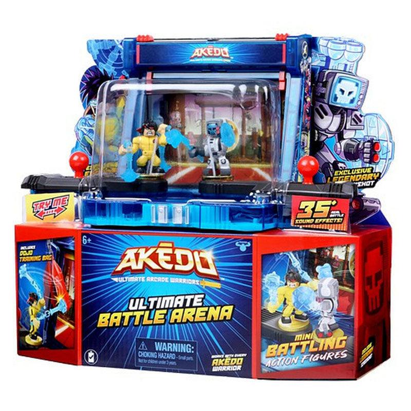 美國正版Akedo街機戰士終極競技場英雄公仔聲光趣味對戰兒童玩具