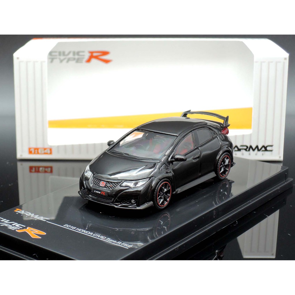 M A S H 現貨特價 Tarmac 1 64 Honda Civic Type R Fk2 16 黑 蝦皮購物
